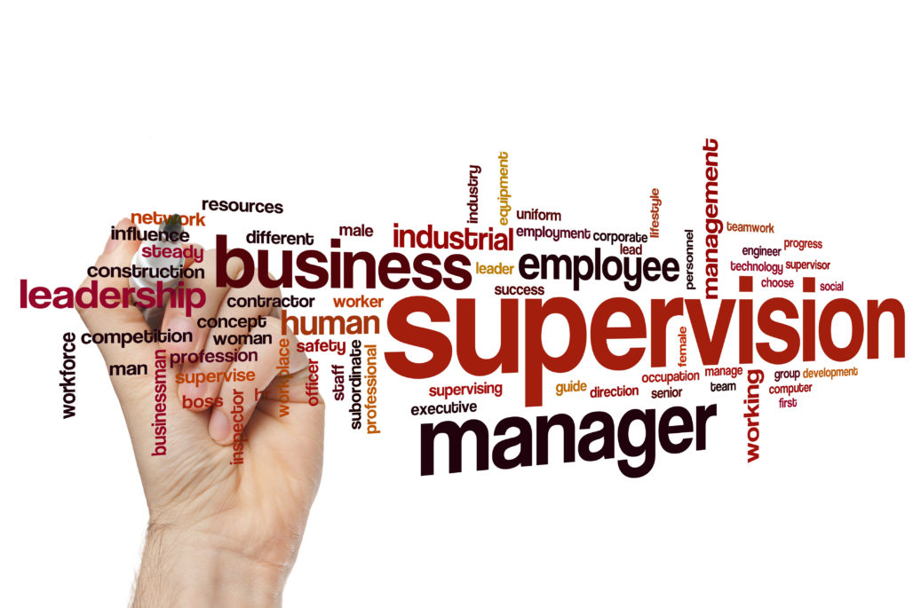 Supervision word cloud